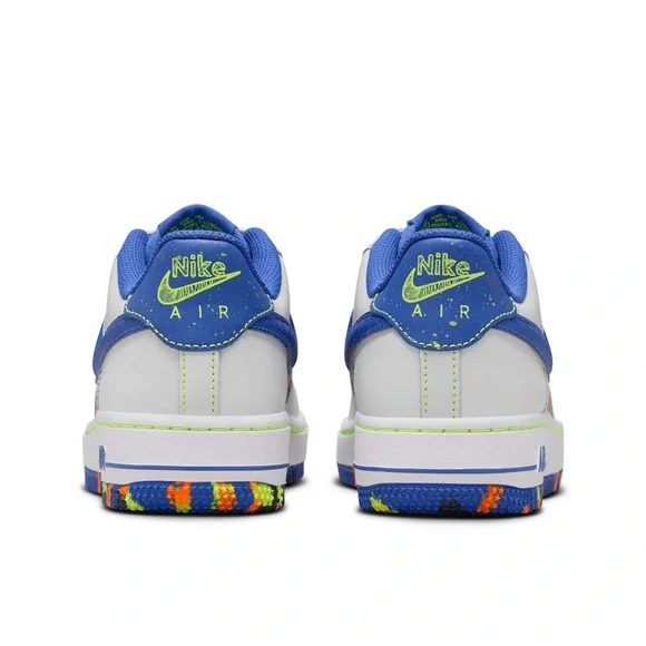 Nike Big Kids Air Force 1 LV8. Very lightly used. Size 4Y. Retail $105 - Picture 6 of 16